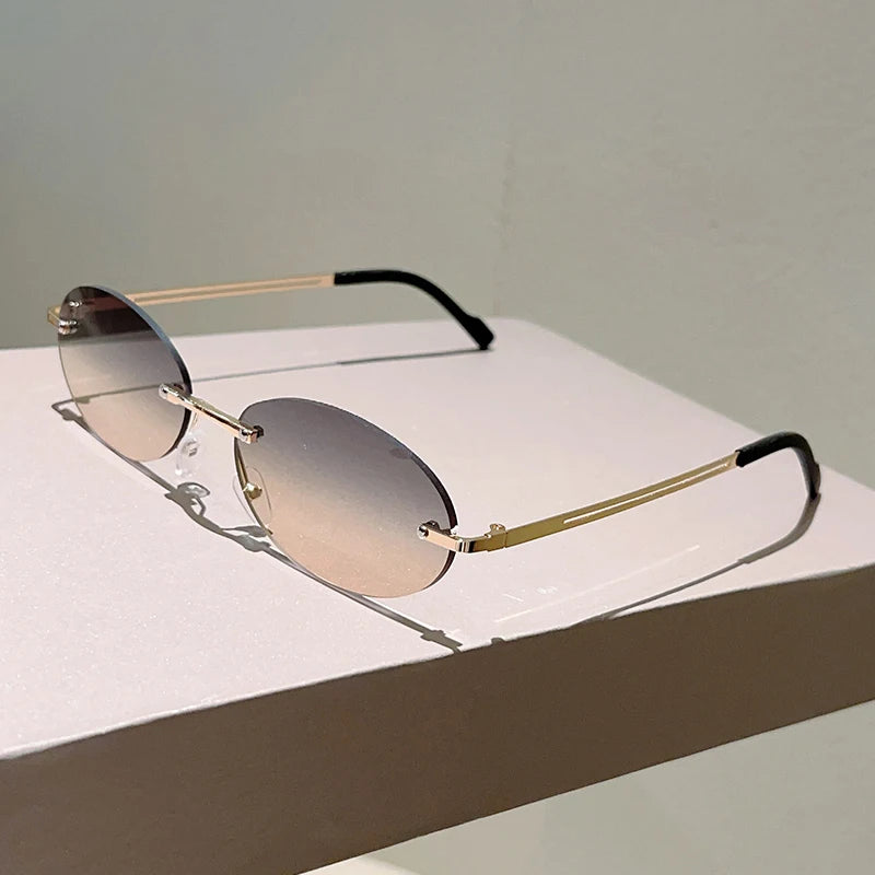 Velisse Sunglasses™ Gafas de sol ovaladas sin montura