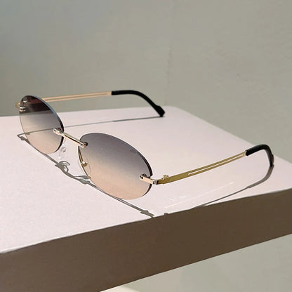 Velisse Sunglasses™ Gafas de sol ovaladas sin montura