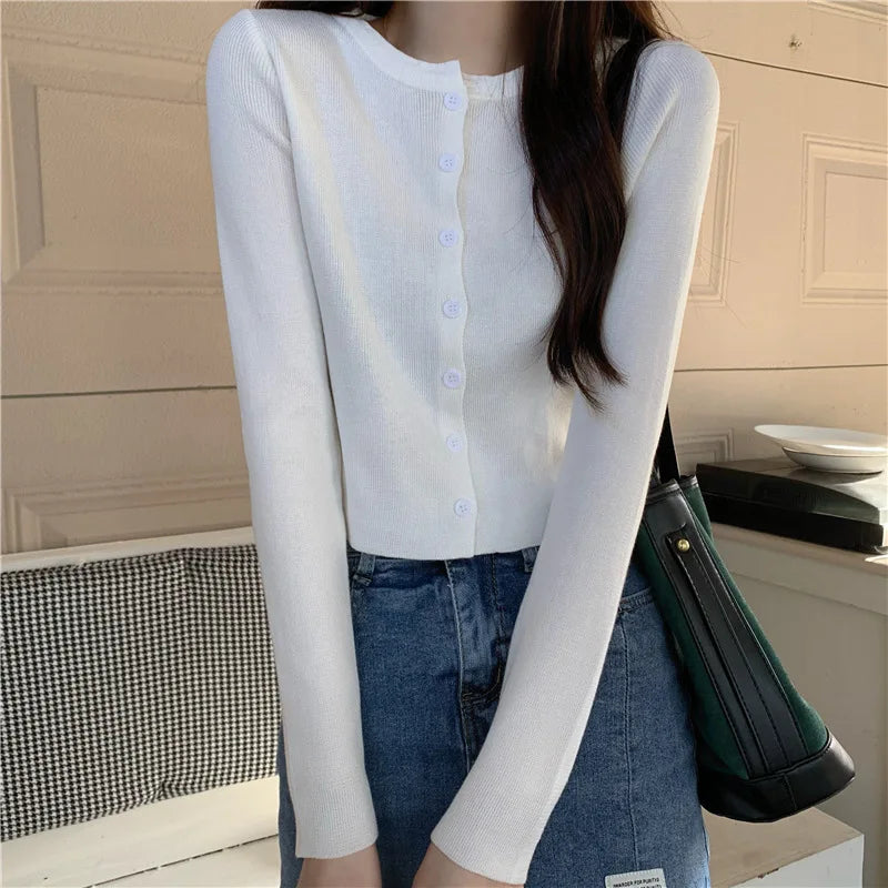 Lunara Winter™ Single-Breasted Cardigan