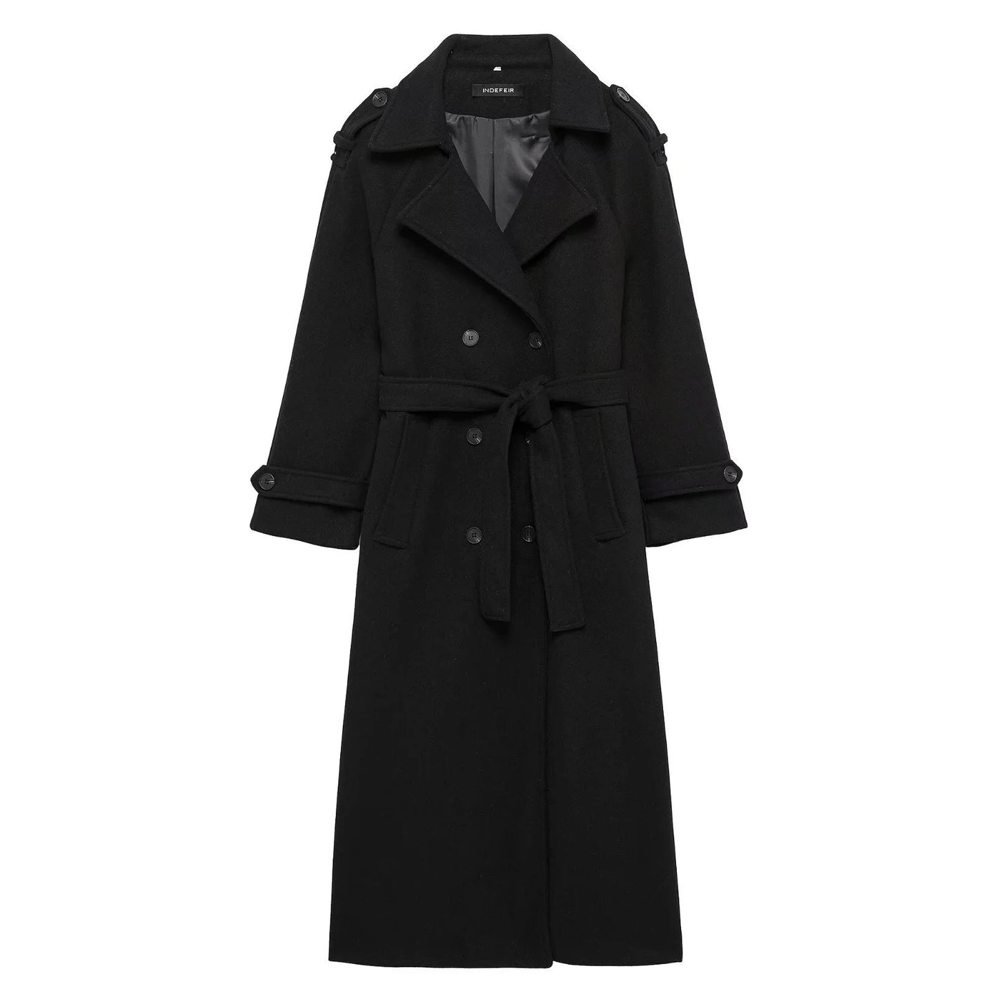 Lunara Winter™ Elegant Belt Coat for Women