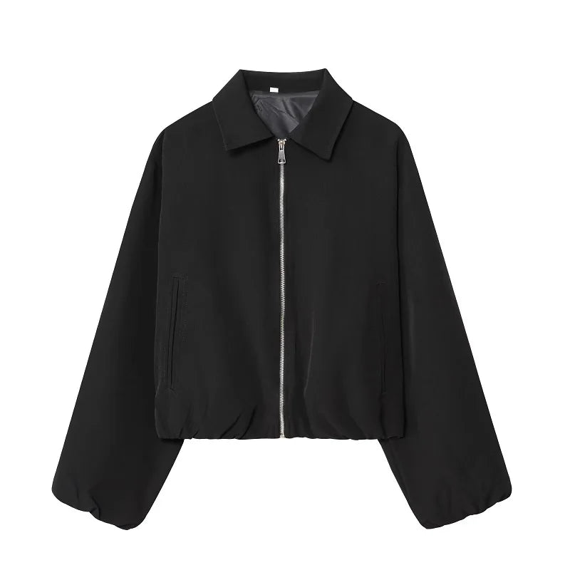 Jaqueta bomber com zíper e zíper Lunara Winter™