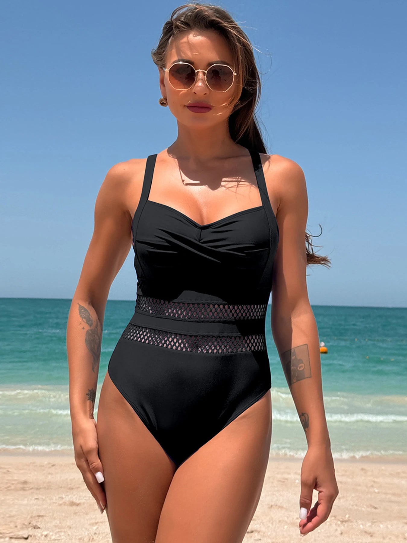 Traje de baño de malla Zenith SeaLure™