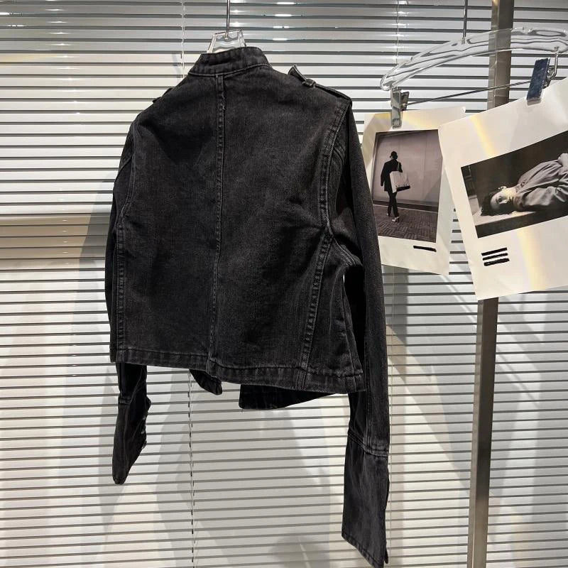 Lunara Winter™ Vintage Washed Denim Jacket