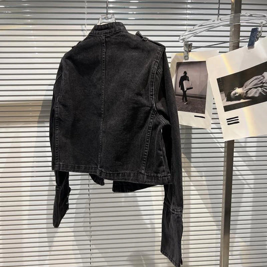 Lunara Winter™ Vintage Washed Denim Jacket