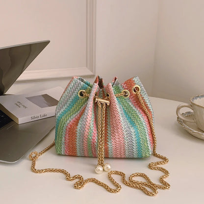 ÉlanBag™ Elegant Shoulder Chain Bag Pearl