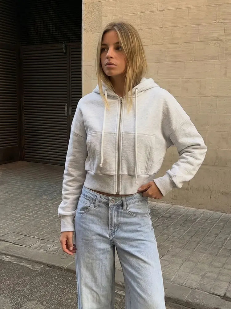 Lunara Winter™ Zip-Up Cropped Coat