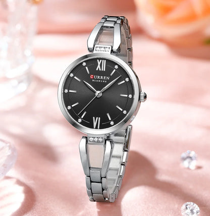 Velya Watches™ Relógio clássico feminino de quartzo