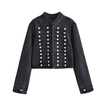 Lunara Winter™ Damenmode-Jeansjacke