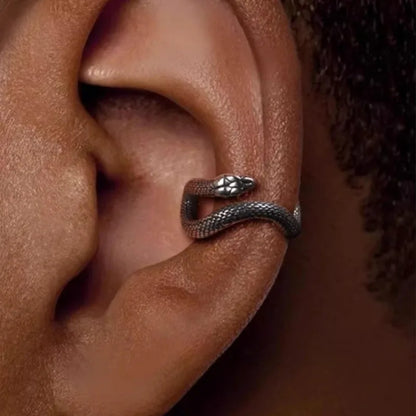 Elara Jewelry™ Serpent Ear Cuff Wrap Earrings