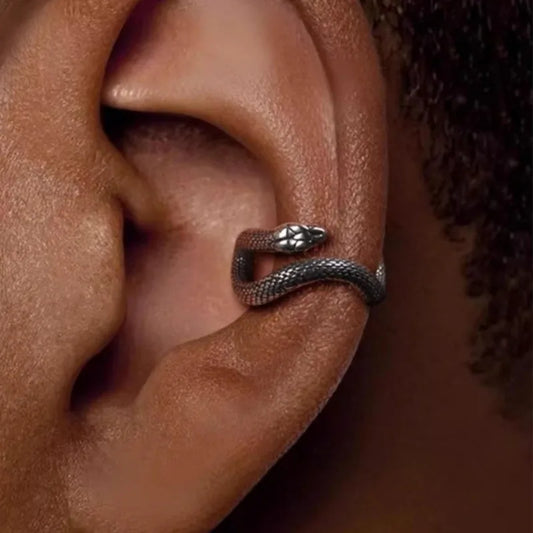 Elara Jewelry™ Serpent Ear Cuff Wrap Earrings