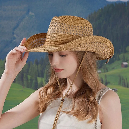 Chapéu de cowboy de palha SeaLure™ Aura