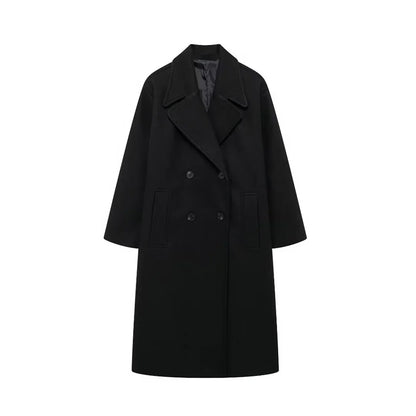 Lunara Winter™ Classic Double-Breasted Wool Coat