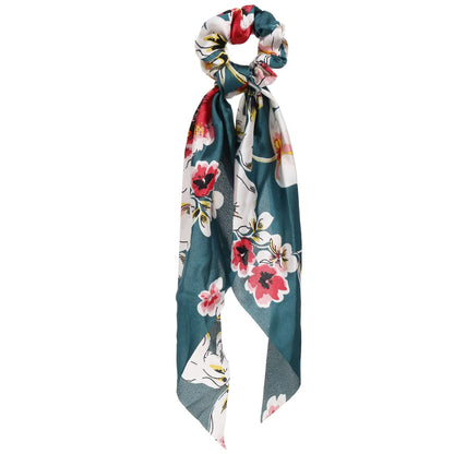 SatinÉclat™ Bow Satin Long Scrunchies