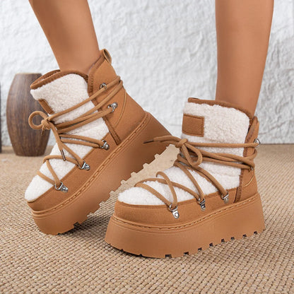 Lunara Winter™ Cross-Tie Snow Boots