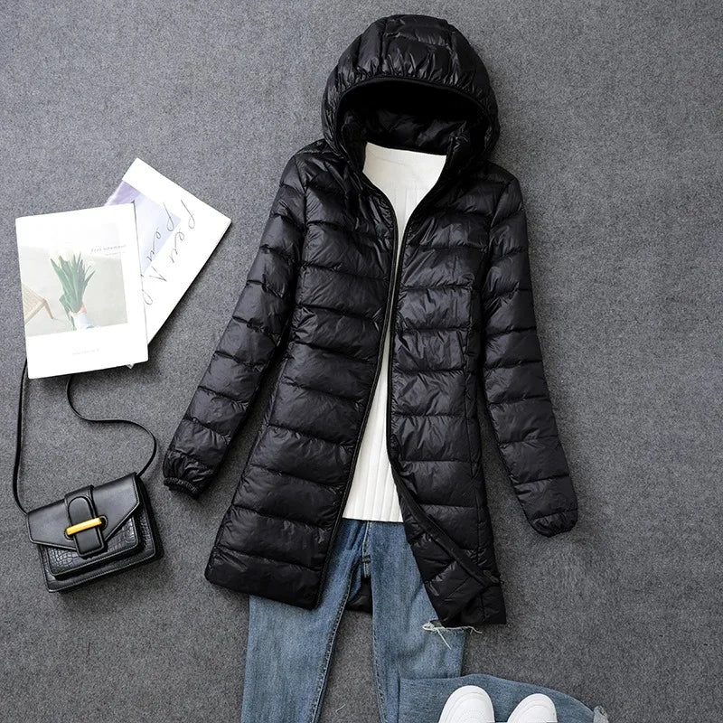 Doudoune longue à capuche Lunara Winter™