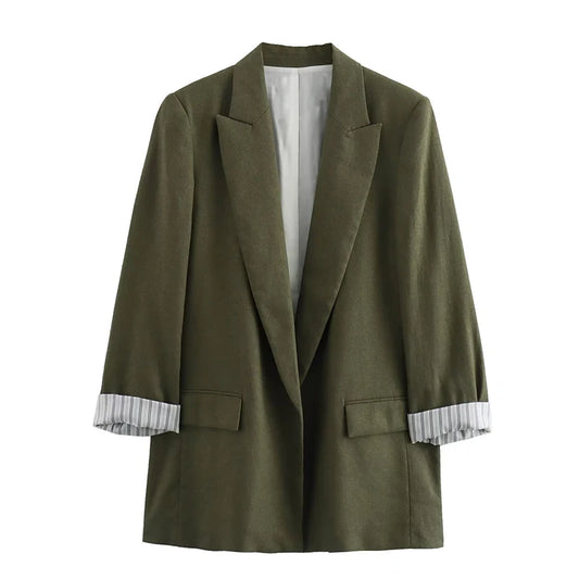 Lunara Winter™ Relaxed Notch Lapel Blazer