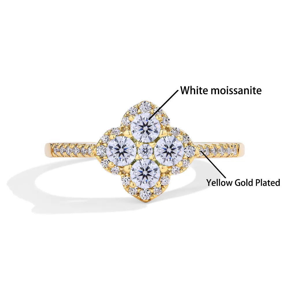 Elara Jewelry™ Celestial Bloom Ring