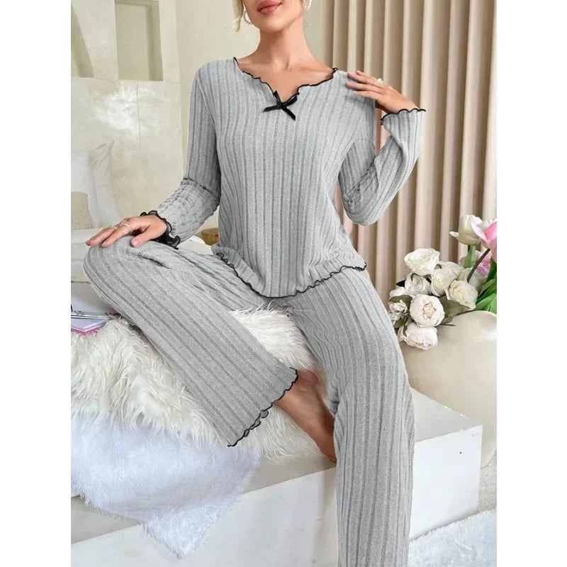 Completo pigiama lungo da donna Lunara Winter™