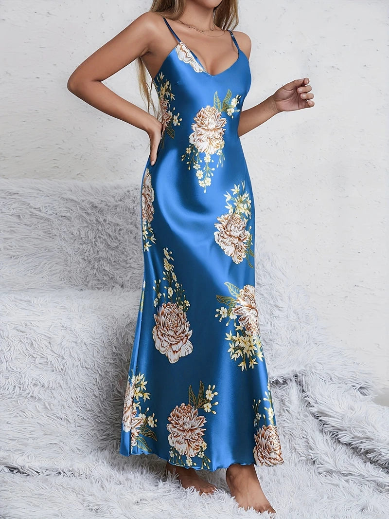 Robe de nuit élégante en Satin Éclat™