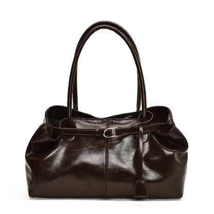 Borsa a tracolla in pelle retrò ÉlanBag™