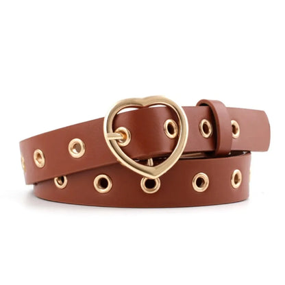 ÉlanBag™ Heart Shape Pin Buckle Belt