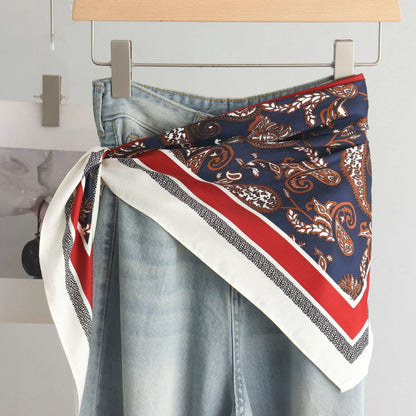 SatinÉclat™ Triangular Satin Scarf Belt