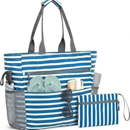 SeaLure™ Azure Coast Luxe Beach Tote