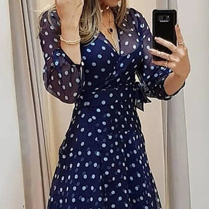 Amoura Dresses™ Elegant Fashion Printing Dress