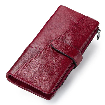 ÉlanBag™ Langes Portemonnaie aus echtem Leder