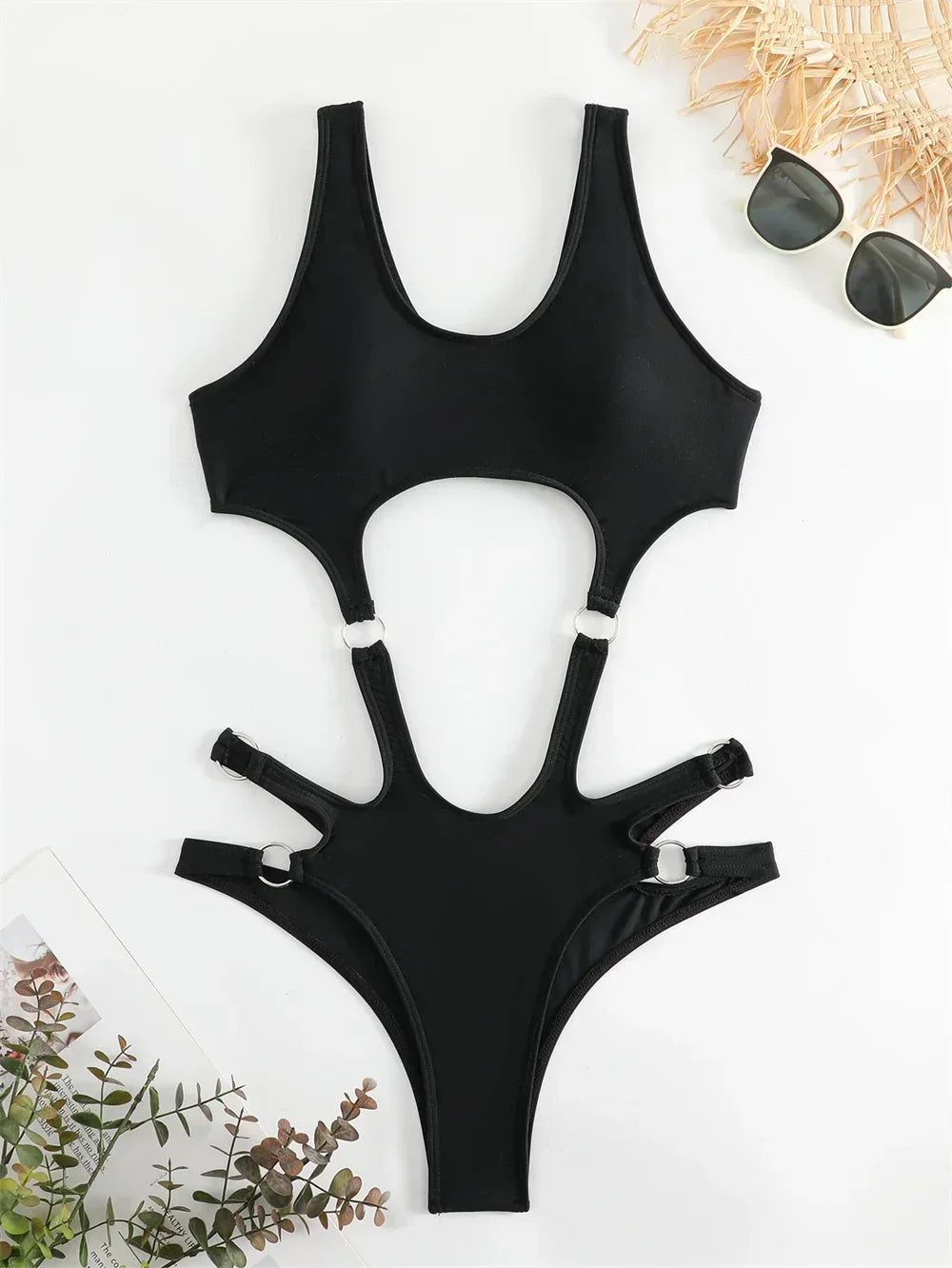 SeaLure™ Onyx Hardware Monokini