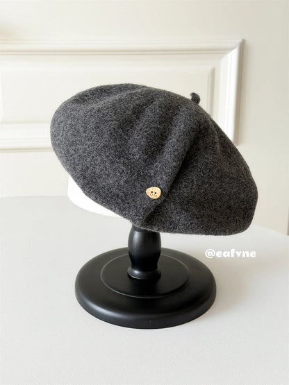 Berretto basco in lana da donna Lunara Winter™