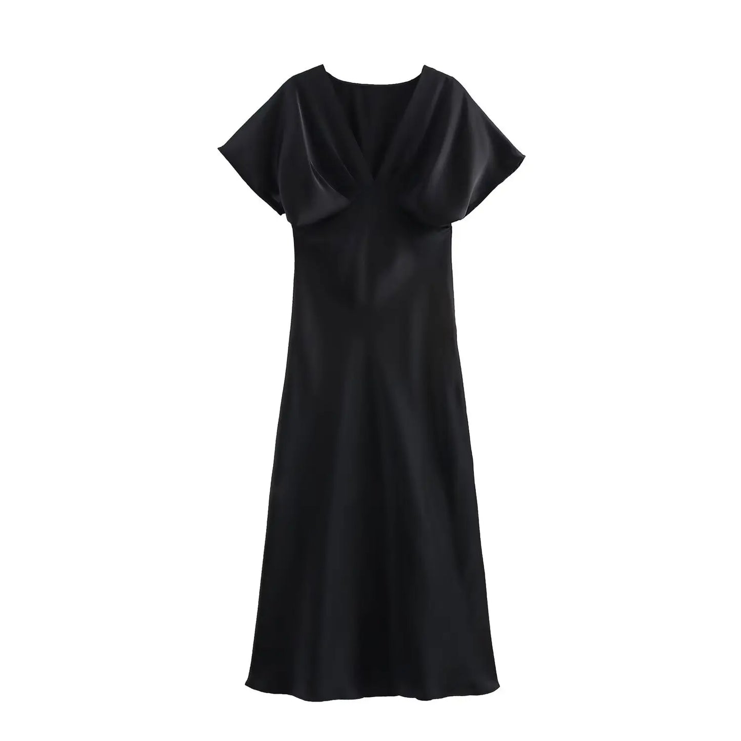 Amoura Dresses™ V-Neck Midi Dress