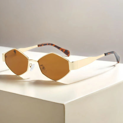 Velisse Sunglasses™ Moda Hexágono Design