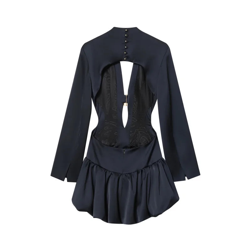 Amoura Dresses™ Deep V-Neck Party Dress