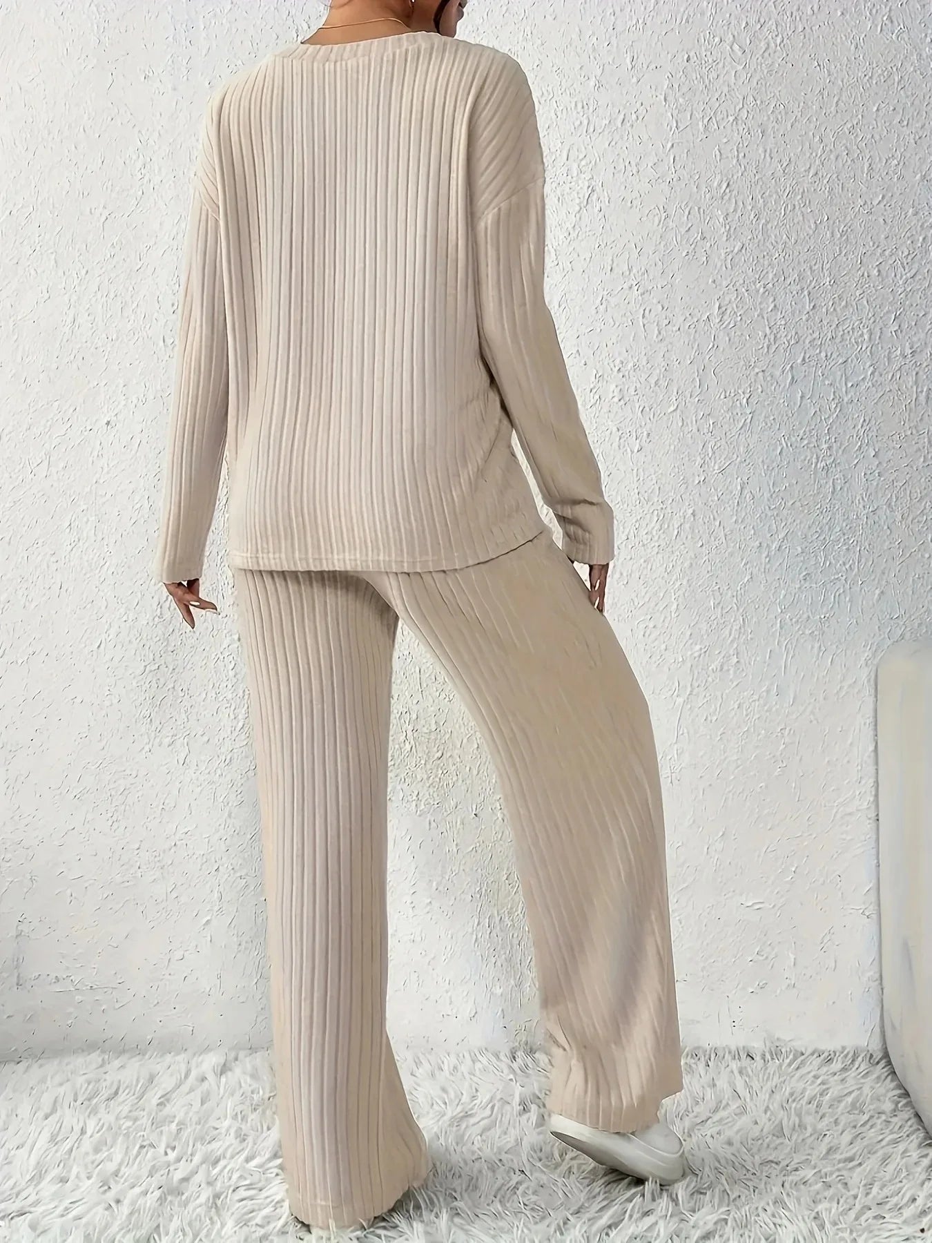 Lunara Winter™ 2-Piece V-Neck Sweater Set
