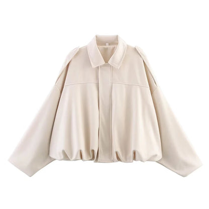 Lunara Winter™ Cropped Cape Sleeve Jacket