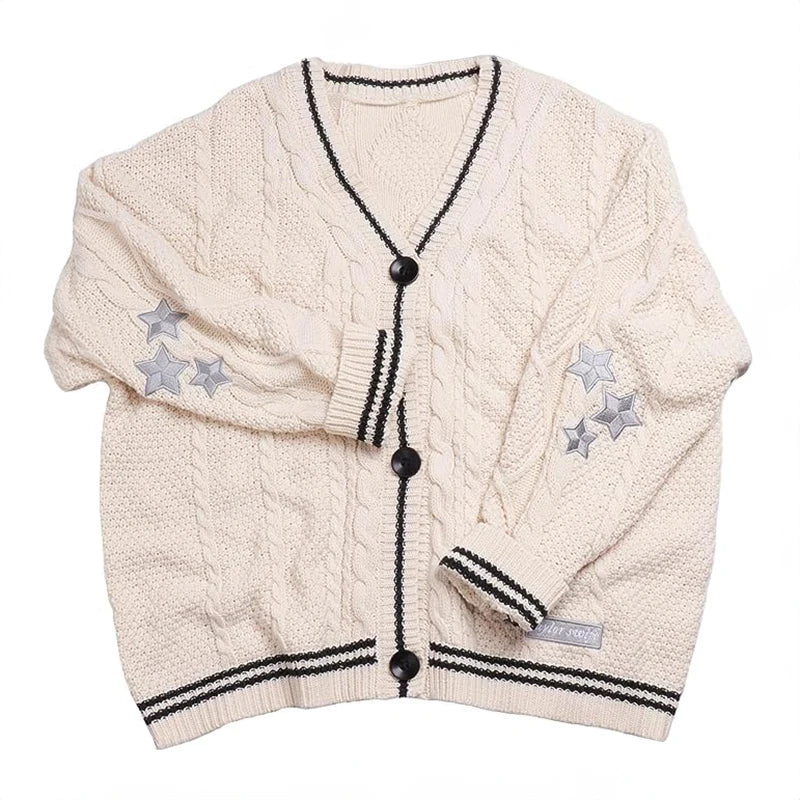 Lunara Winter™ Embroidered Button Cardigan
