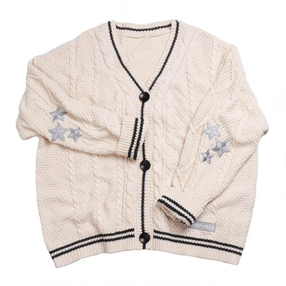 Lunara Winter™ Embroidered Button Cardigan