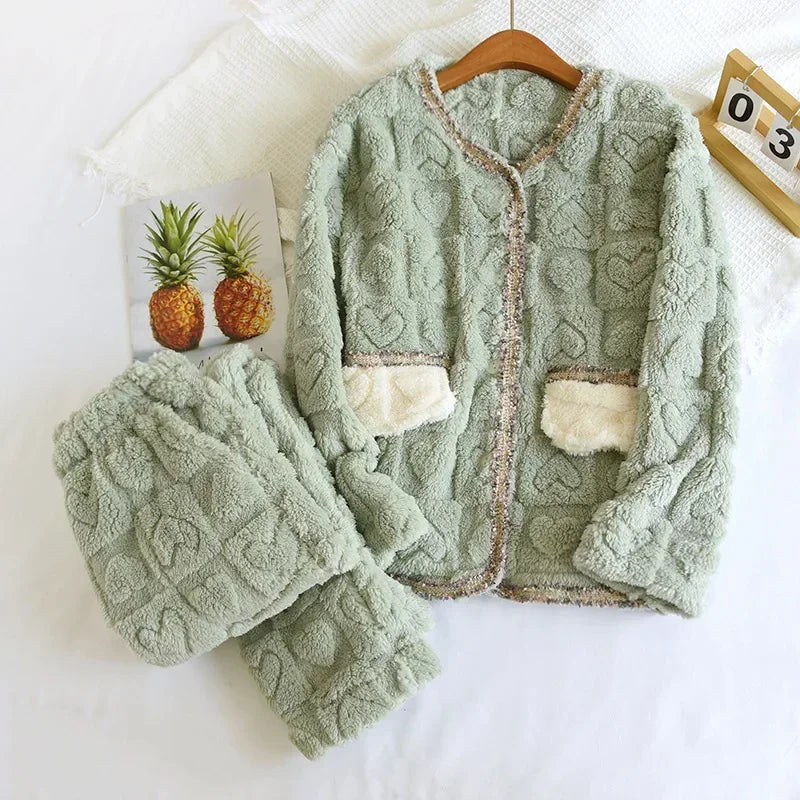 Ensemble pyjama d'hiver en polaire Lunara Winter™