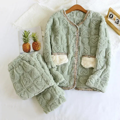 Ensemble pyjama d'hiver en polaire Lunara Winter™