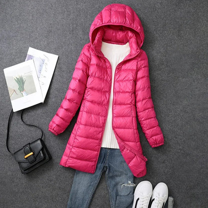 Doudoune longue à capuche Lunara Winter™