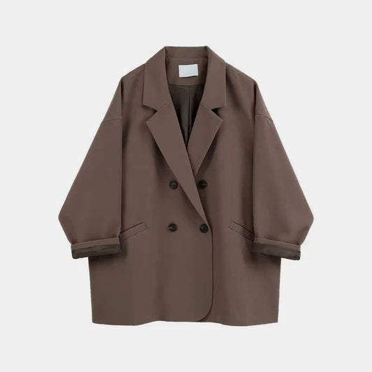 Lunara Winter™ Oversized Double-Breasted Blazer