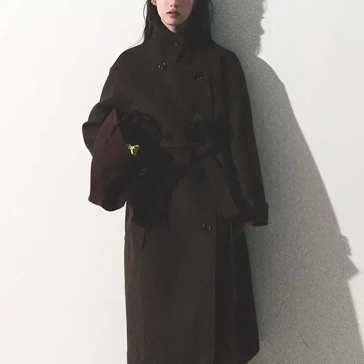 Lunara Winter™ Double Breasted Lady Overcoat