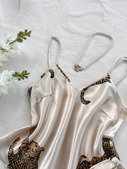 SatinÉclat™ Long Pants Pajama Set