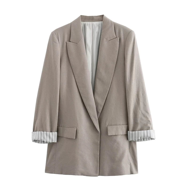 Lunara Winter™ Relaxed Notch Lapel Blazer