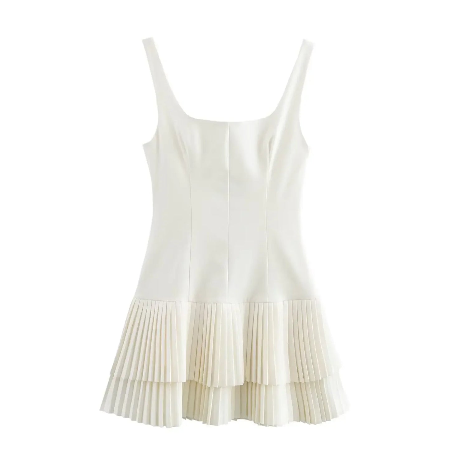 Amoura Dresses™ Sleeveless Pleated Mini Dress