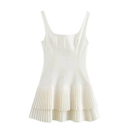 Amoura Dresses™ Sleeveless Pleated Mini Dress
