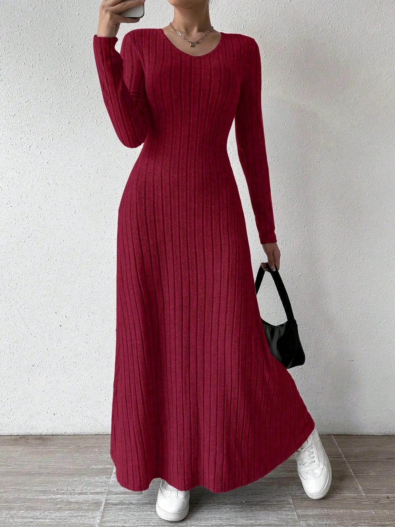 Amoura Dresses™ Knitted Maxi Dress