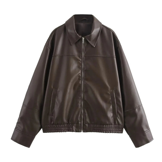Lunara Winter™ Timeless Rebel Icon Faux Leather Jackets