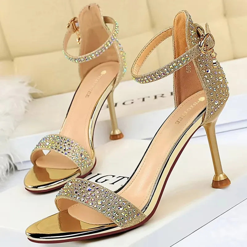 Solenne Shoes™ Strass-Pumps mit hohem Absatz